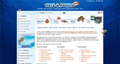 Desktop Screenshot of petsandponds.com